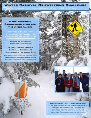 Download Snowshoe Orienteering Event Brochure