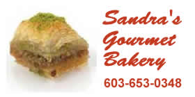 Sandras Gourmet Bakery 603-653-0348